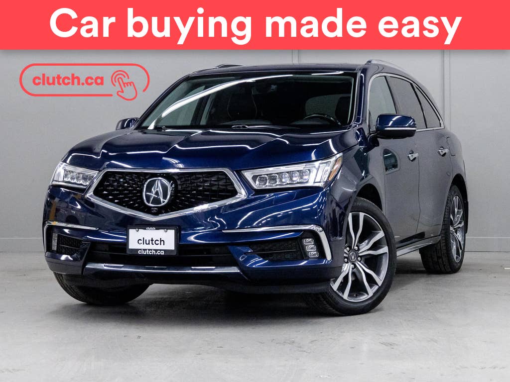 Blue 2019 Acura MDX SUV / Crossover Automatic