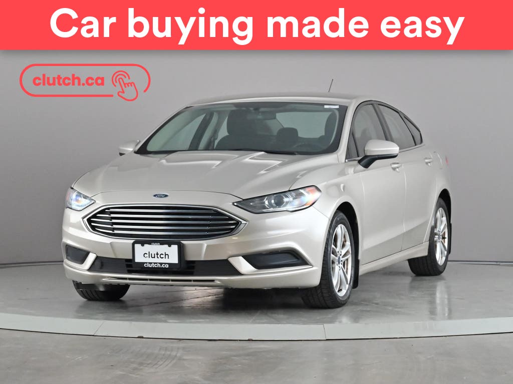 Champagne 2018 Ford Fusion Sedan Front-Wheel Drive Automatic
