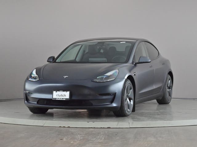 Grey 2022 Tesla Model 3