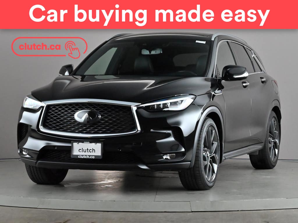 Black 2019 INFINITI QX50 SUV / Crossover Automatic