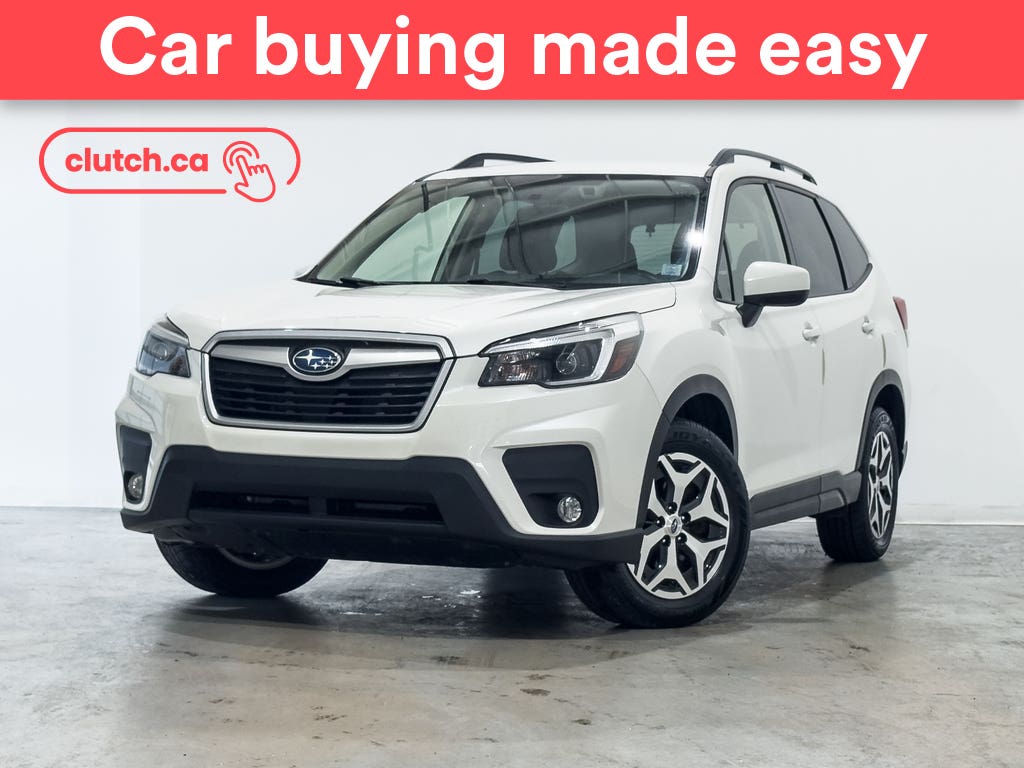 White 2021 Subaru Forester Convenience Wagon AWD Wagon Automatic