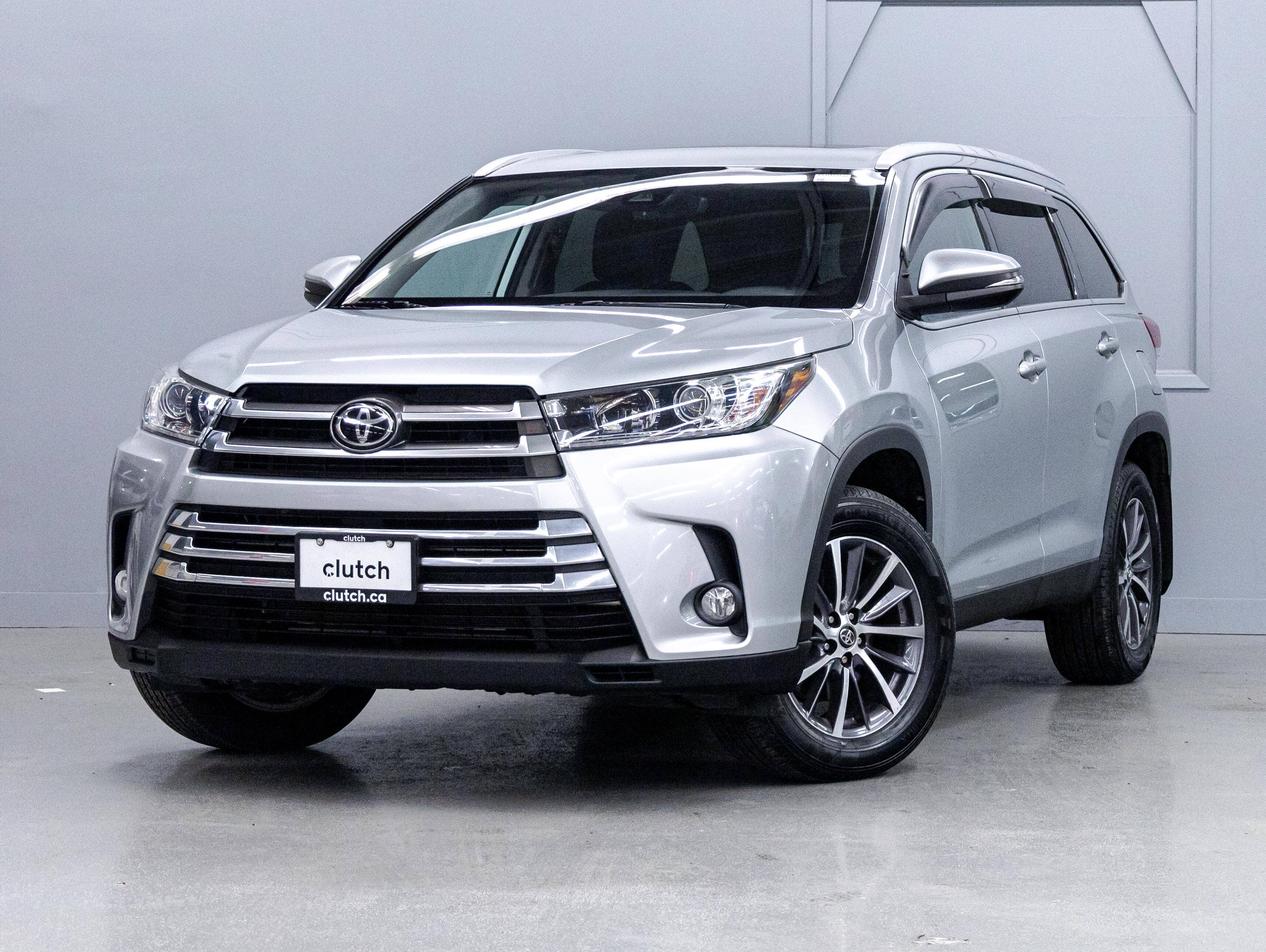 Silver 2019 Toyota Highlander SUV / Crossover All-Wheel Drive Automatic
