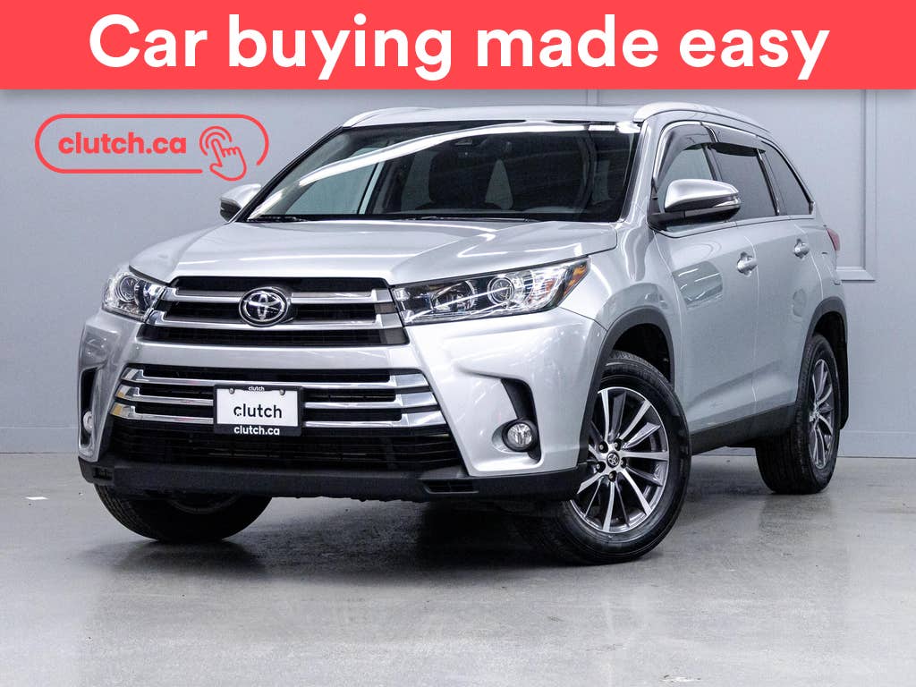 Silver 2019 Toyota Highlander SUV / Crossover All-Wheel Drive Automatic