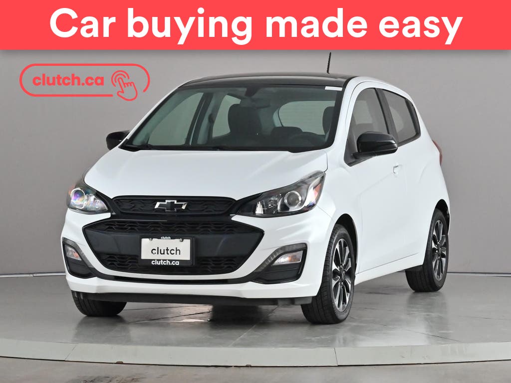 White 2021 Chevrolet Spark Hatchback Front-Wheel Drive Manual