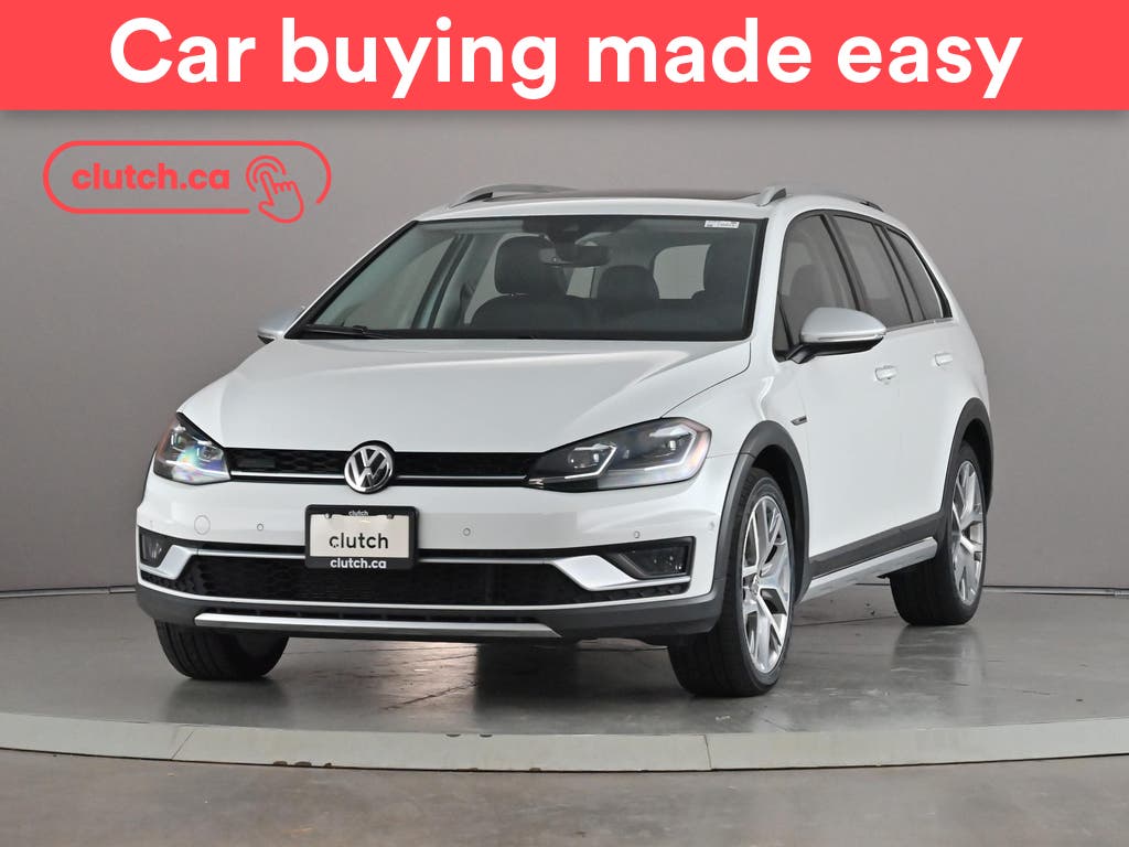 White 2019 Volkswagen Golf Alltrack Wagon Automatic