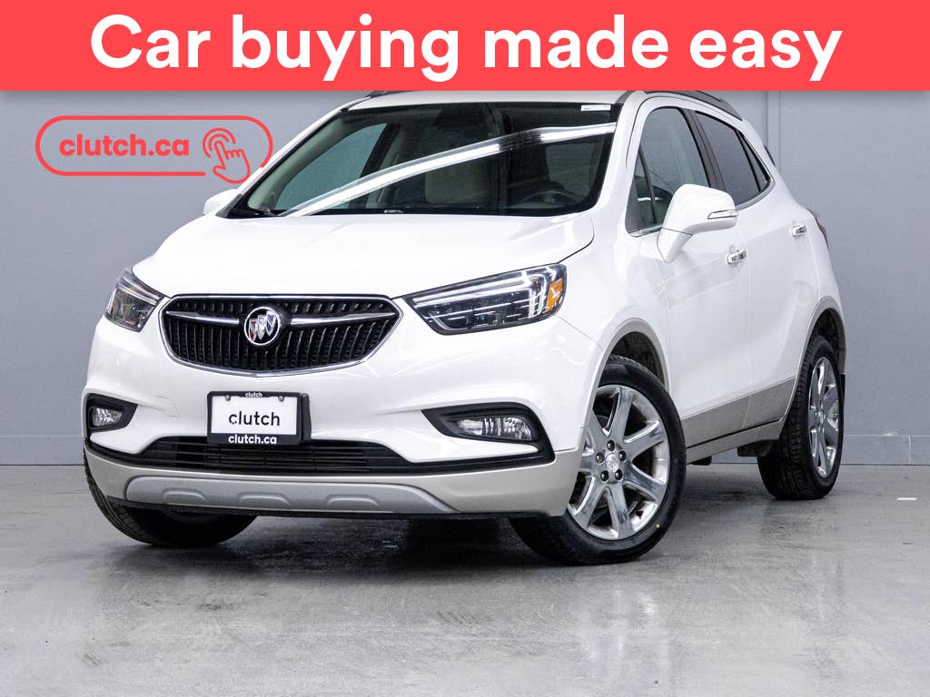 White 2018 Buick Encore SUV / Crossover All-Wheel Drive Automatic