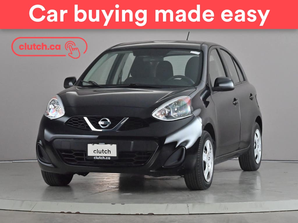 Black 2017 Nissan Micra Hatchback Automatic