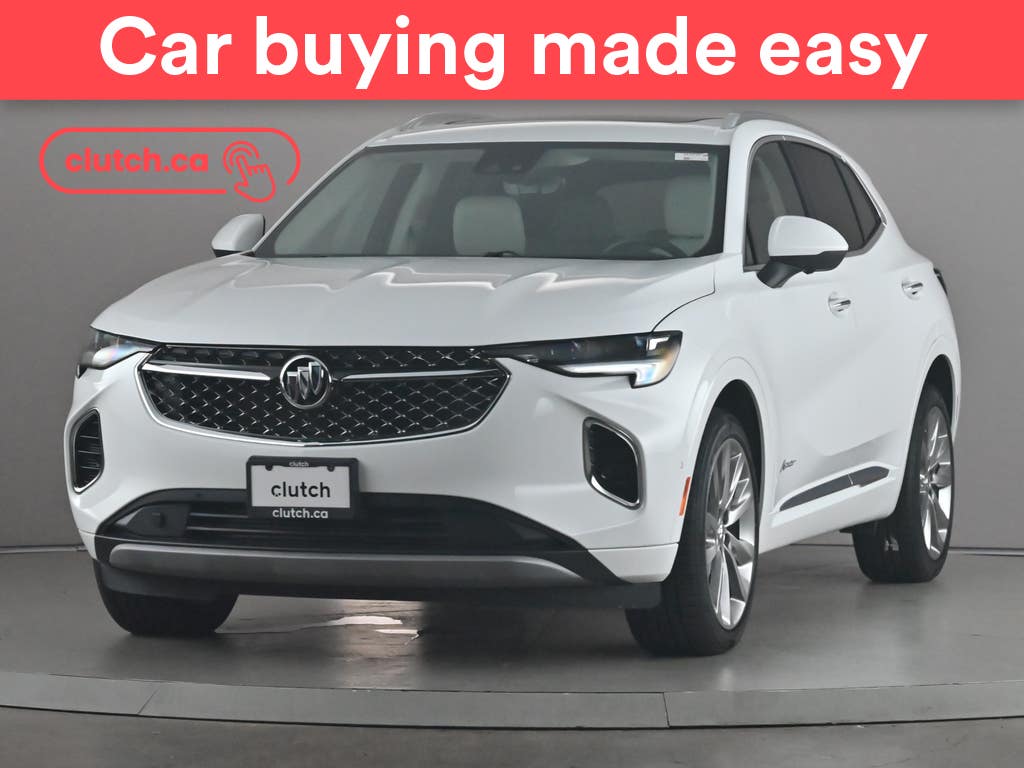 White 2022 Buick Envision Avenir AWD SUV / Crossover All-Wheel Drive Automatic