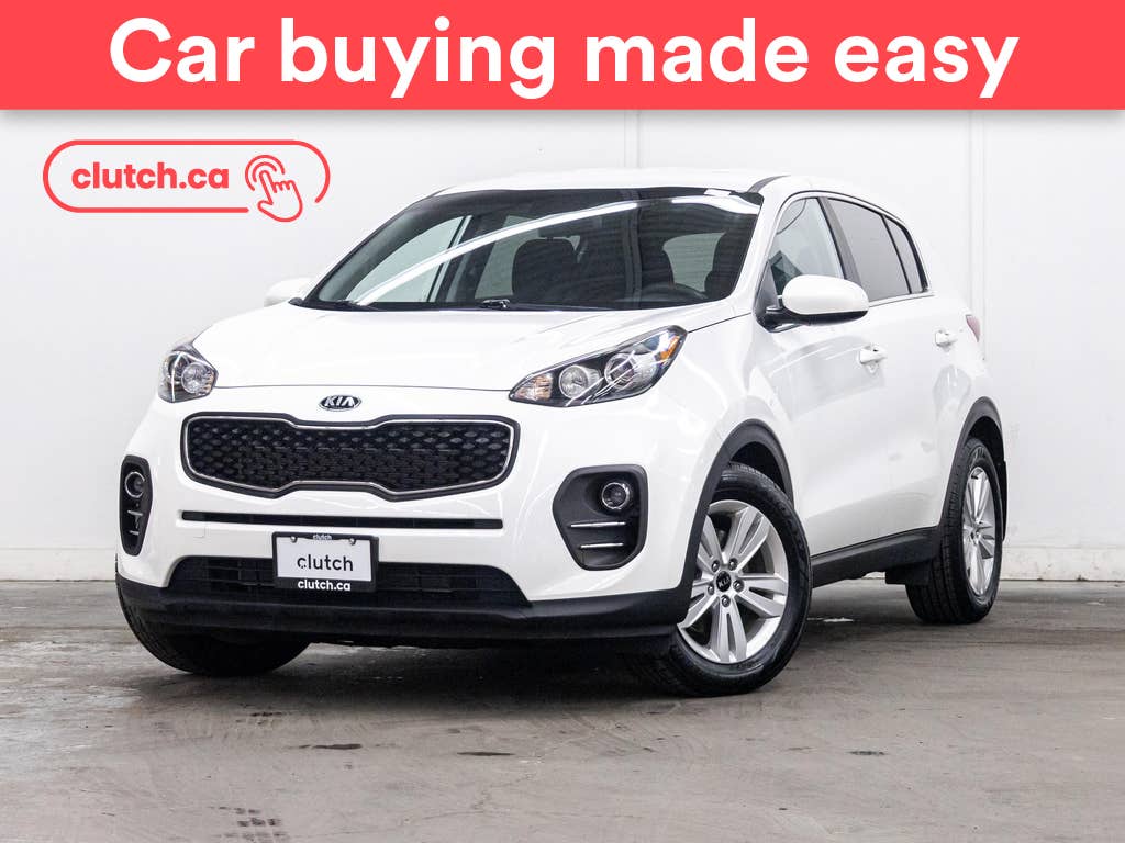 White 2019 Kia Sportage SUV / Crossover Front-Wheel Drive Automatic