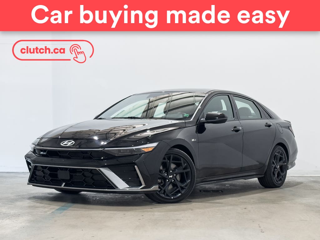 Black 2025 Hyundai Elantra Sedan Automatic