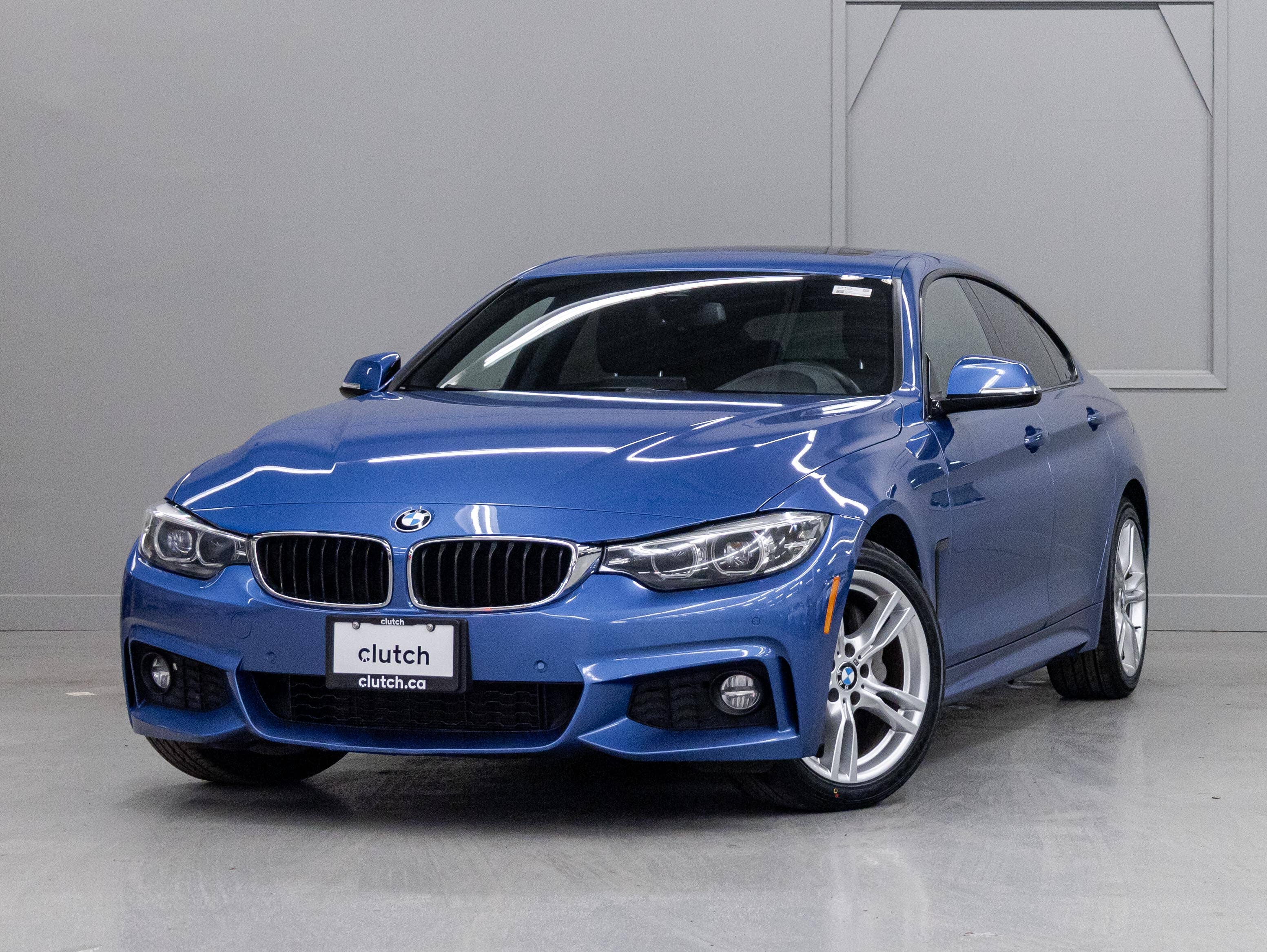 Blue 2019 BMW 4 Series Sedan All-Wheel Drive Automatic