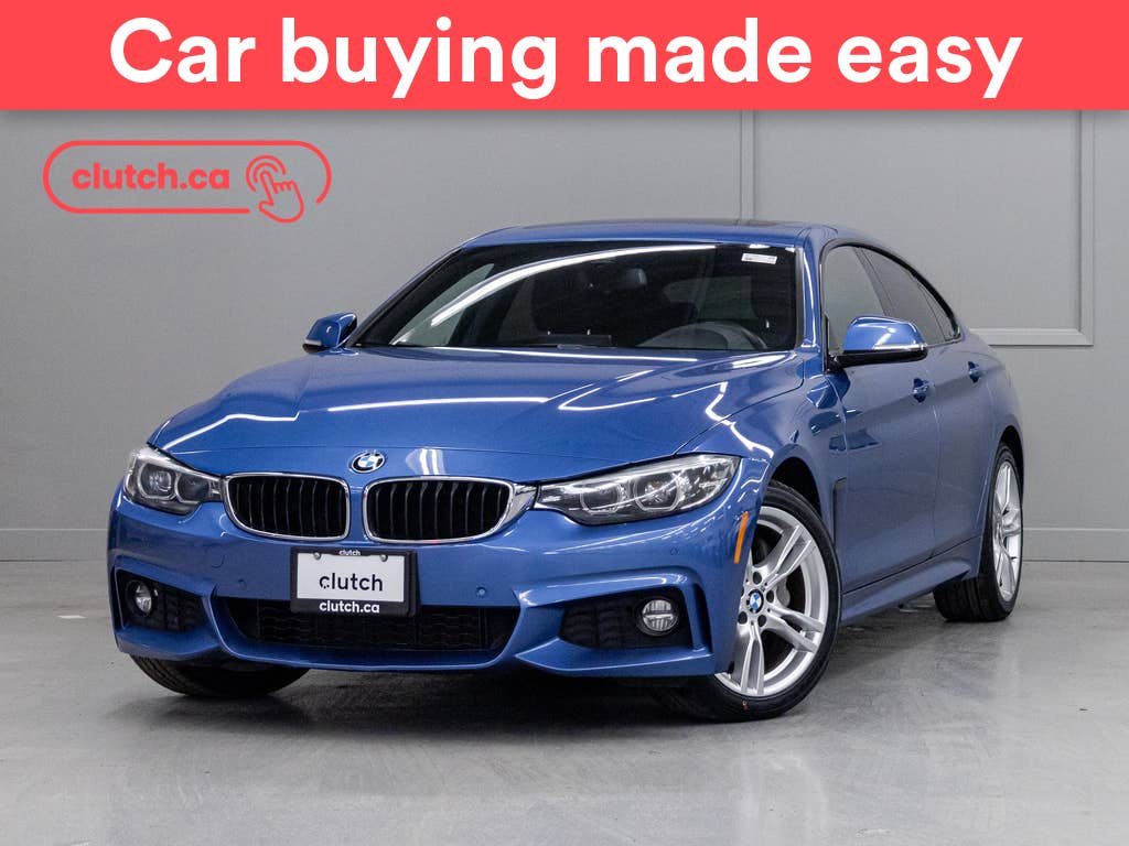 Blue 2019 BMW 4 Series Sedan All-Wheel Drive Automatic
