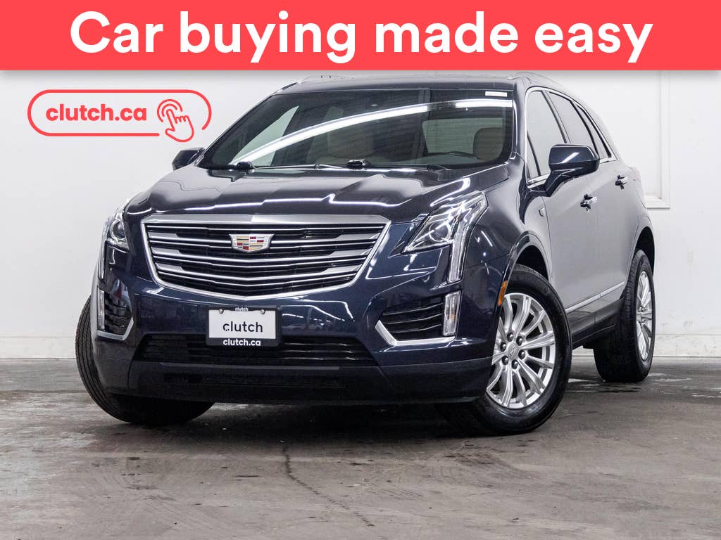 Blue 2019 Cadillac XT5 SUV / Crossover Front-Wheel Drive Automatic