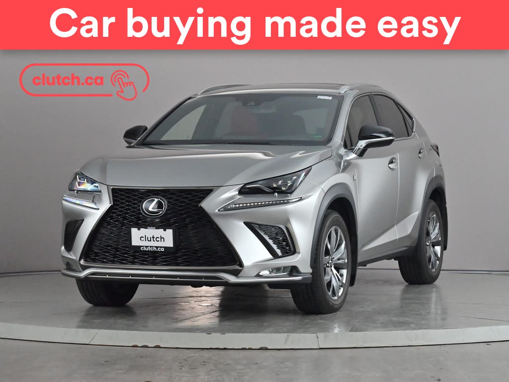 Gray 2021 Lexus NX SUV / Crossover All-Wheel Drive Automatic