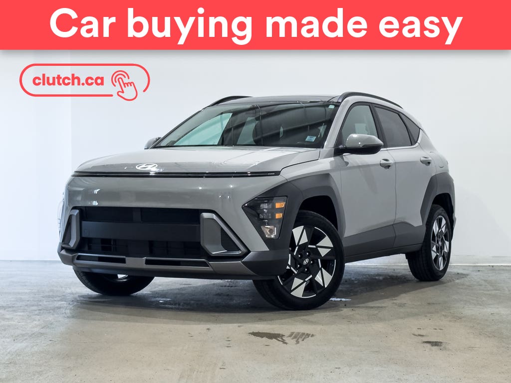 Gray 2024 Hyundai Kona SUV / Crossover All-Wheel Drive Automatic