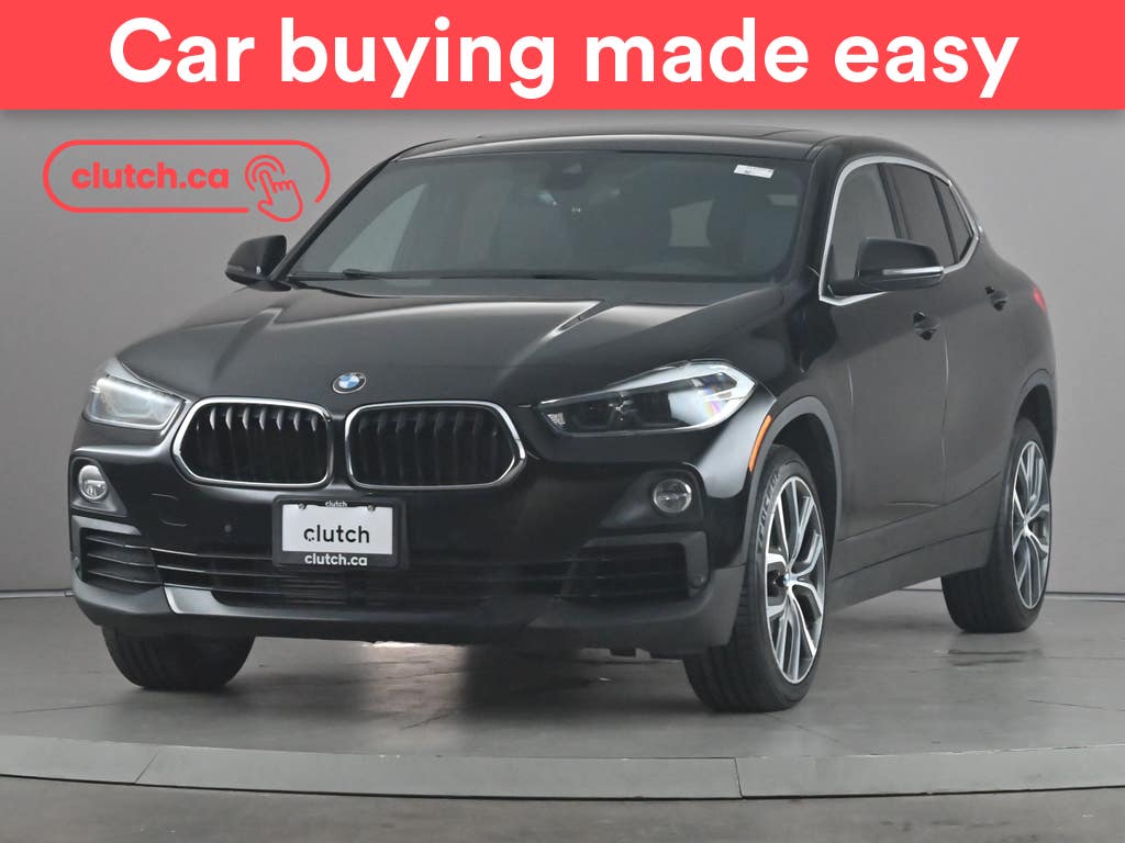 Black 2020 BMW X2 xDrive28i AWD SUV / Crossover All-Wheel Drive Automatic