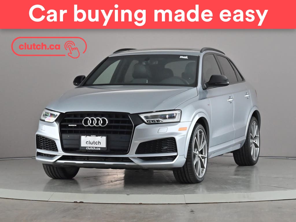 Silver 2018 Audi Q3 SUV / Crossover Automatic
