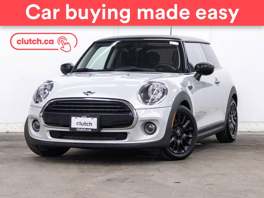 White 2021 MINI Cooper 2-Door Hatchback FWD Hatchback Front-Wheel Drive Automatic