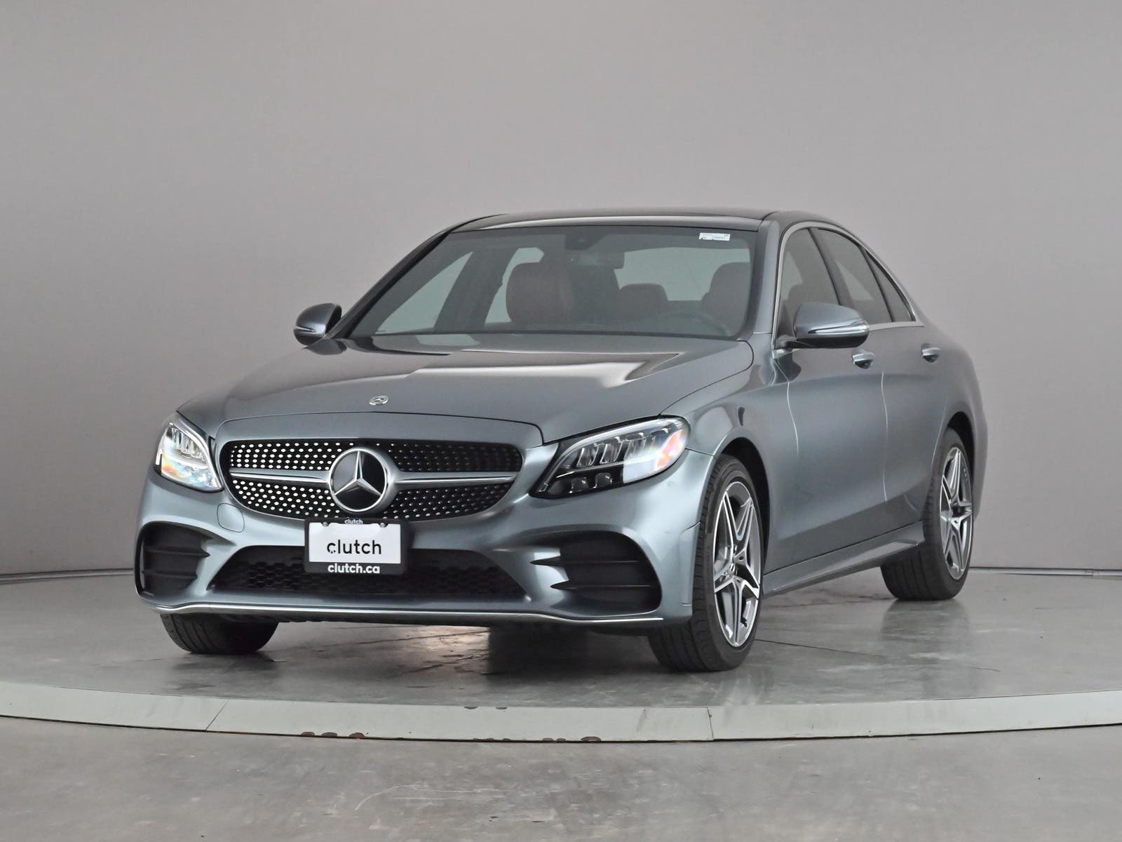 Gray 2020 Mercedes-Benz C-Class Sedan All-Wheel Drive Automatic
