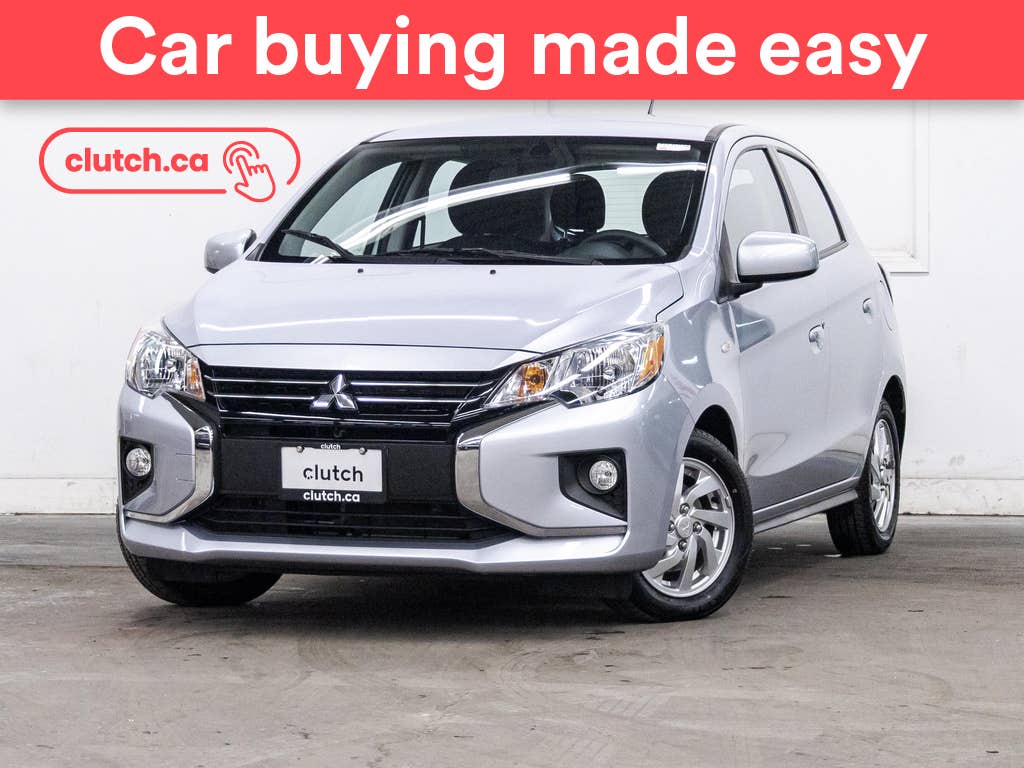 Gray 2024 Mitsubishi Mirage ES FWD Hatchback Front-Wheel Drive Automatic