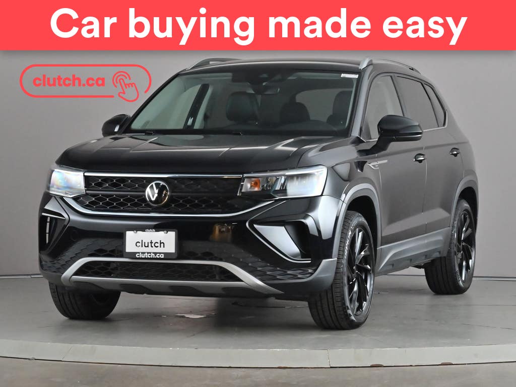 Black 2023 Volkswagen Taos SUV / Crossover All-Wheel Drive Automatic