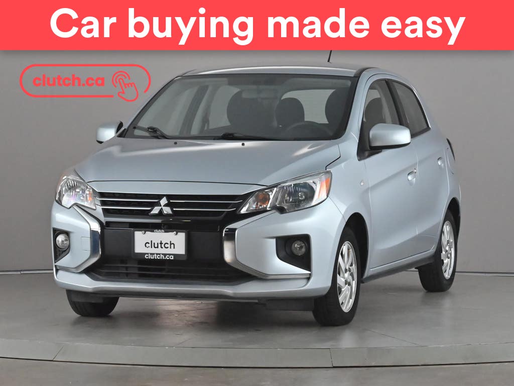 Silver 2024 Mitsubishi Mirage ES FWD Hatchback Front-Wheel Drive Automatic