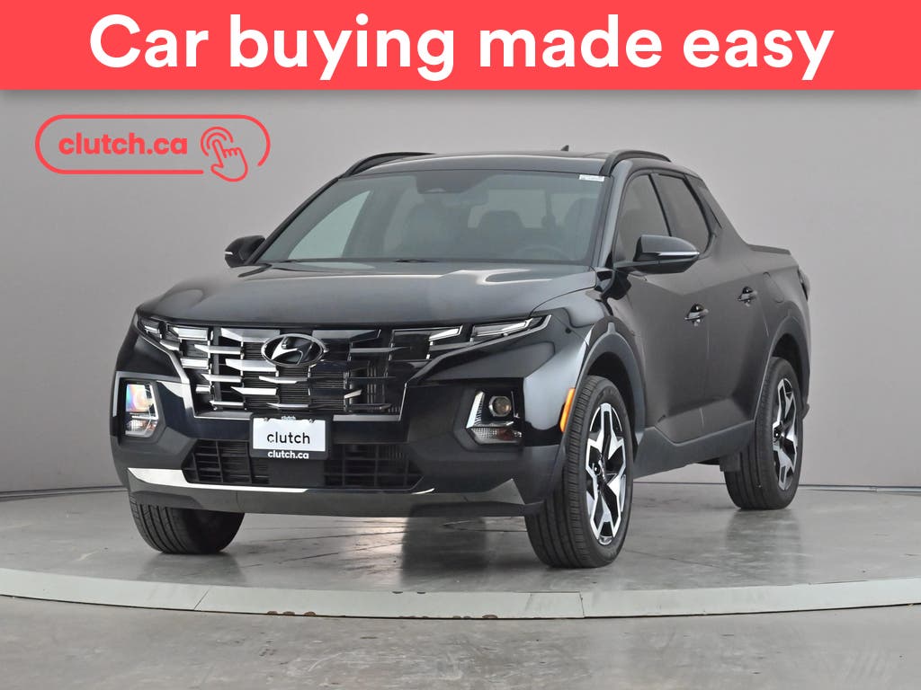 Black 2024 Hyundai Santa Cruz Pickup Truck Automatic