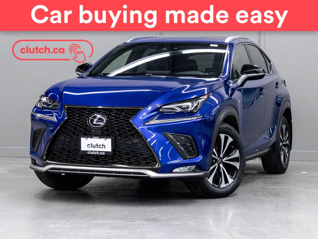 Blue 2019 Lexus NX SUV / Crossover All-Wheel Drive Automatic