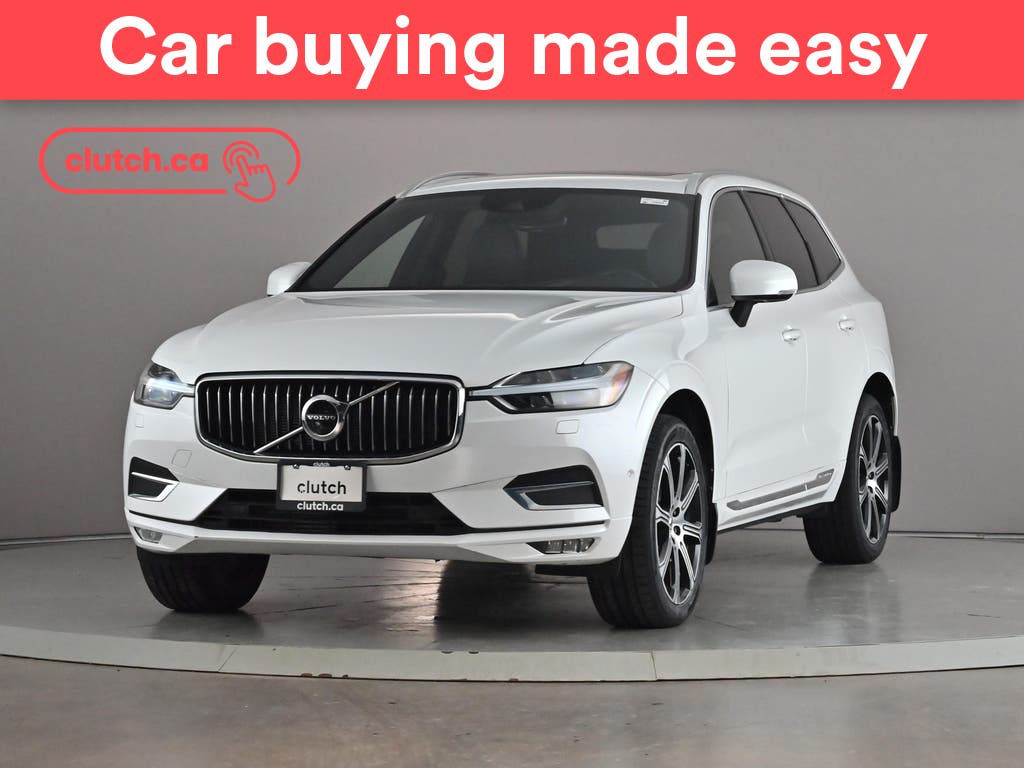 White 2019 Volvo XC60 SUV / Crossover All-Wheel Drive Automatic