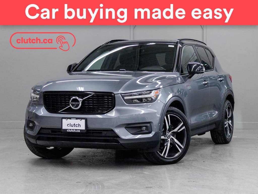 Gray 2019 Volvo XC40 SUV / Crossover All-Wheel Drive Automatic