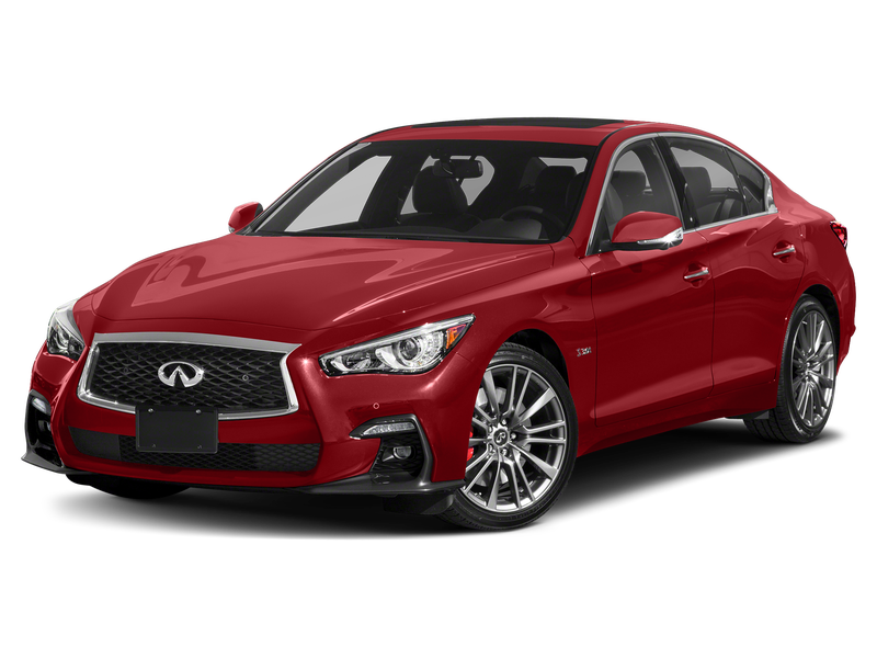 Infiniti Q50 Red Sport AWD